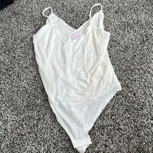 Women’s Pink Lily Body Suit Size S
